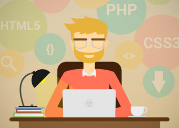 coder working on the project