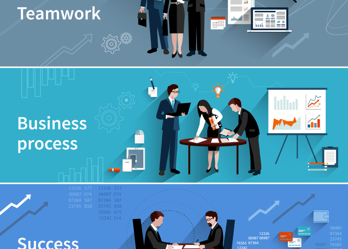 Teamwork with the CRM infographic