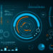 Abstract Future, Concept Vector Futuristic Blue Virtual Graphic Touch User Interface HUD. For Web, Site, Mobile Applications