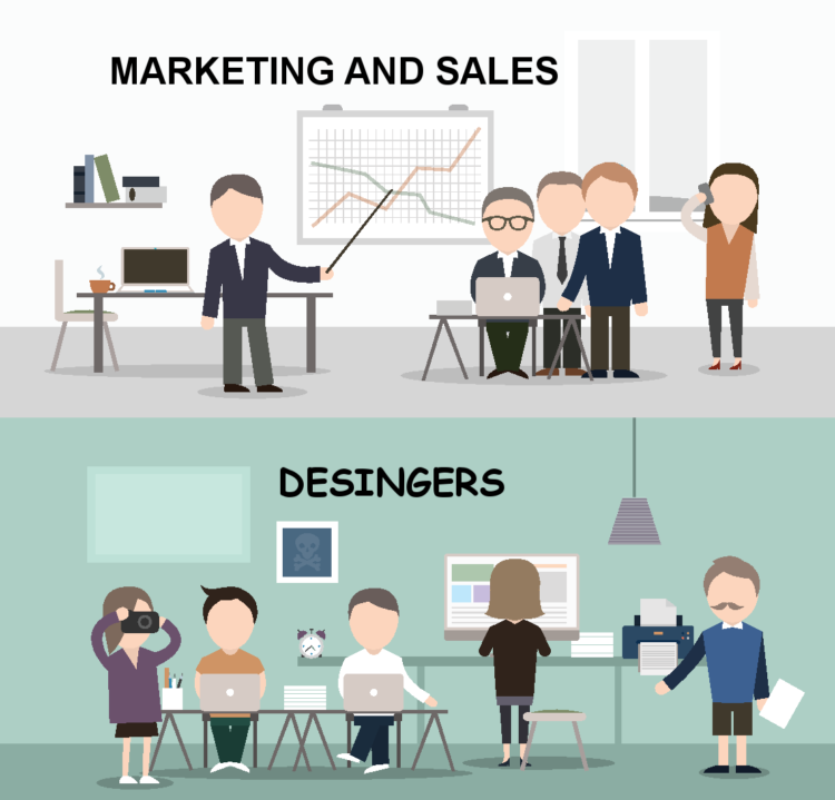 Marketing And Sales Designers Department