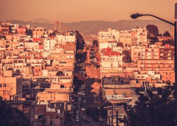 Architecture of San Francisco in the Sunset