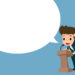 Infographic of a men giving public speach