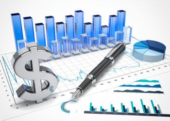Dollar stock trading concept