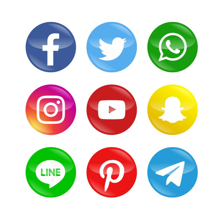 Social media icons