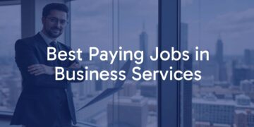 A professional business executive in a sleek modern office, high-rise city view through the window, confident posture, holding a financial report, realistic style.