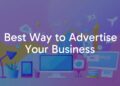 Modern business advertising, digital marketing mix with SEO, social media, and PPC ads, vibrant colors, professional and dynamic vibe.