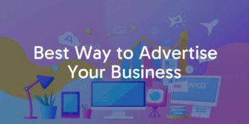 Modern business advertising, digital marketing mix with SEO, social media, and PPC ads, vibrant colors, professional and dynamic vibe.