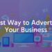 Modern business advertising, digital marketing mix with SEO, social media, and PPC ads, vibrant colors, professional and dynamic vibe.