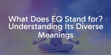 A person meditating peacefully, surrounded by glowing emotional energy, soft colors, illustrative.